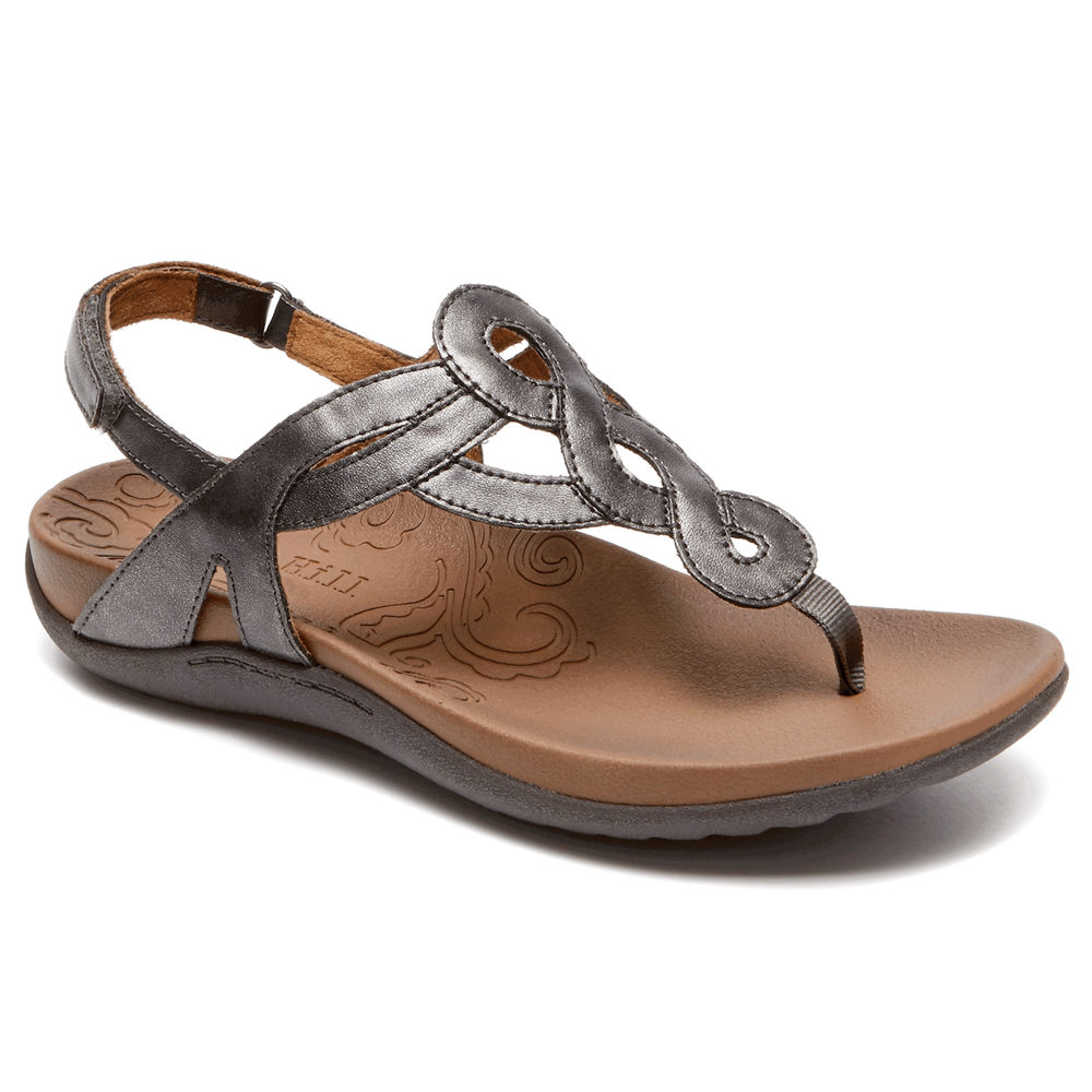 Rockport Sandals For Womens Grey - Ramona - ZH2358169